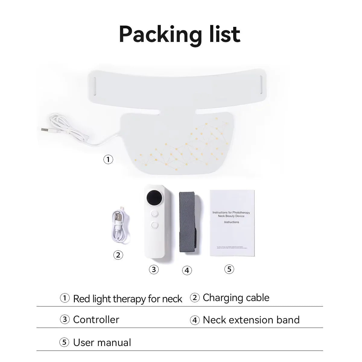Lumière Glow Pro LED Therapy Mask — Face & Neck