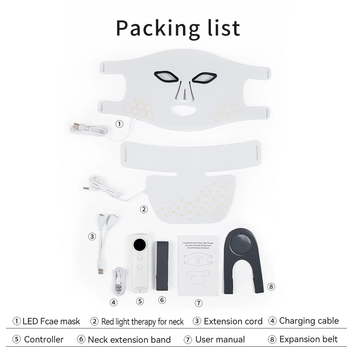Lumière Glow Pro LED Therapy Mask — Face & Neck