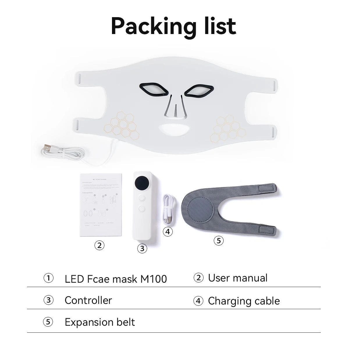Lumière Glow Pro LED Therapy Mask — Face & Neck