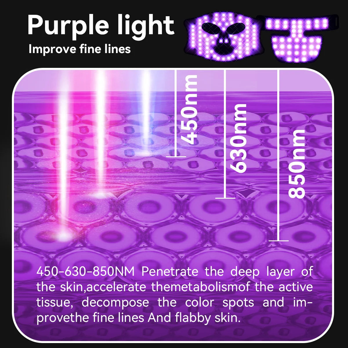 Lumière Glow Pro LED Therapy Mask — Face & Neck