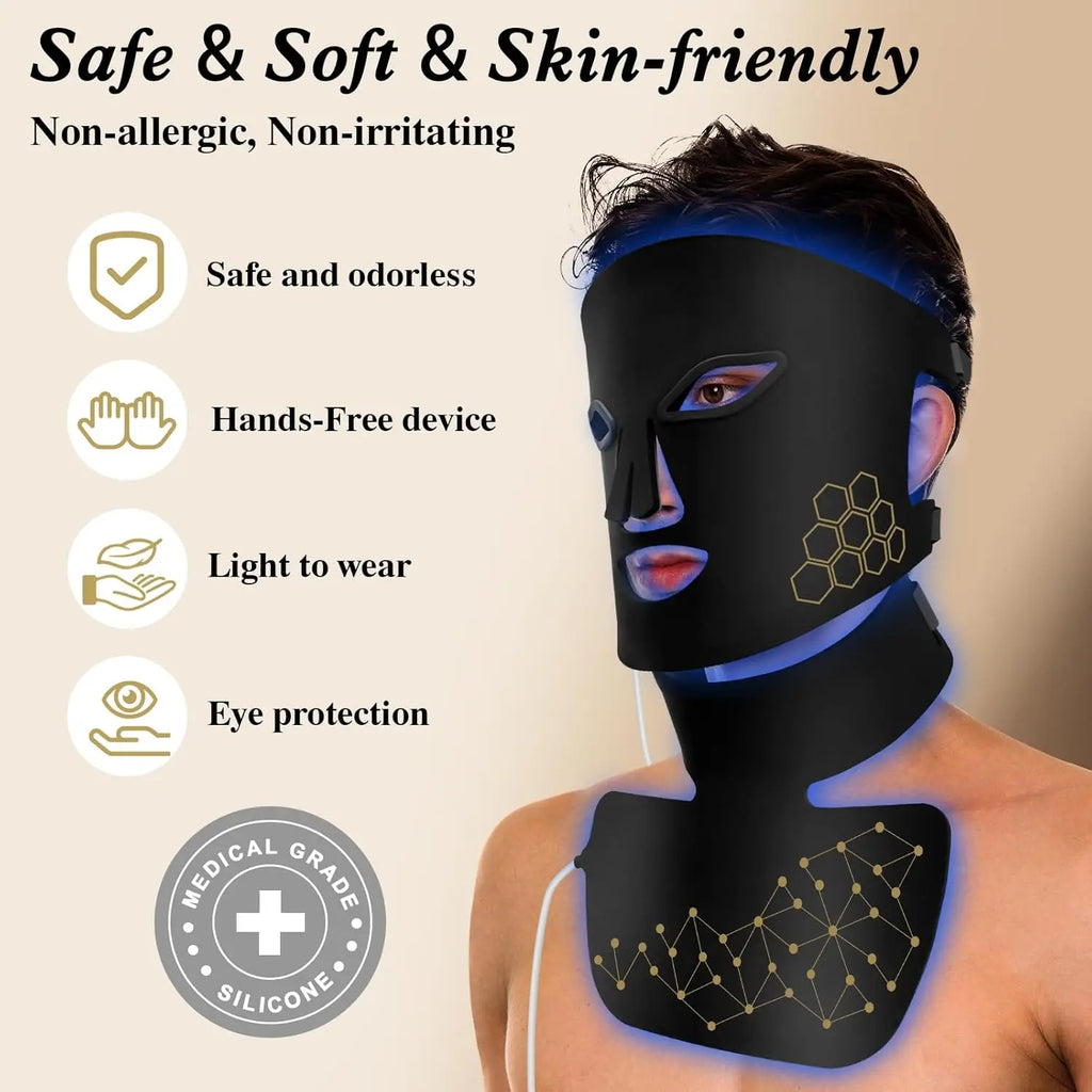 Lumière Glow Pro LED Therapy Mask — Face & Neck
