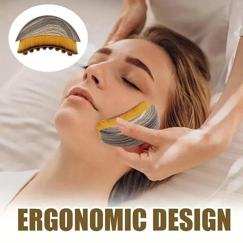 Lumière Glow Lymphatic Contour Face Brush — Sculpting & Drainage Massager