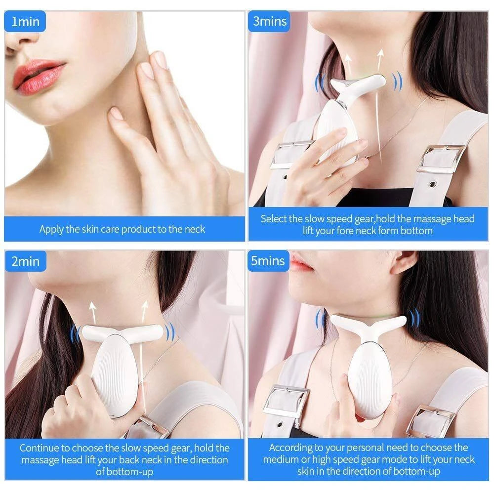 Lumière Glow Sonic Lift Massager — Twarz, Szyja & Oczy