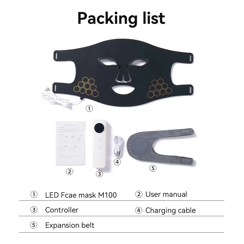 Lumière Glow Pro LED Therapy Mask — Face & Neck