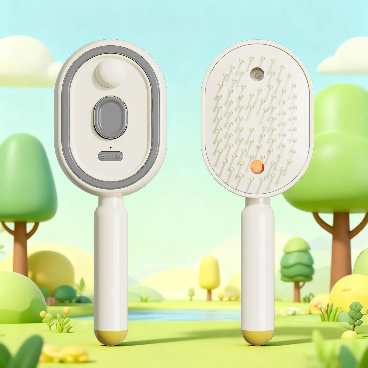 3-in-1 Scalp Massager – Spray, Essential Oil & Steam