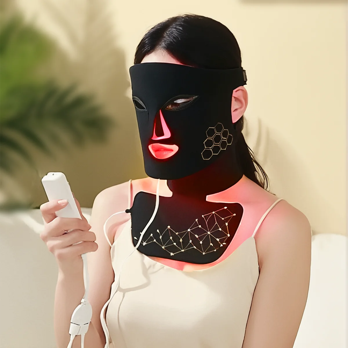 Lumière Glow Pro LED Therapy Mask — Face & Neck