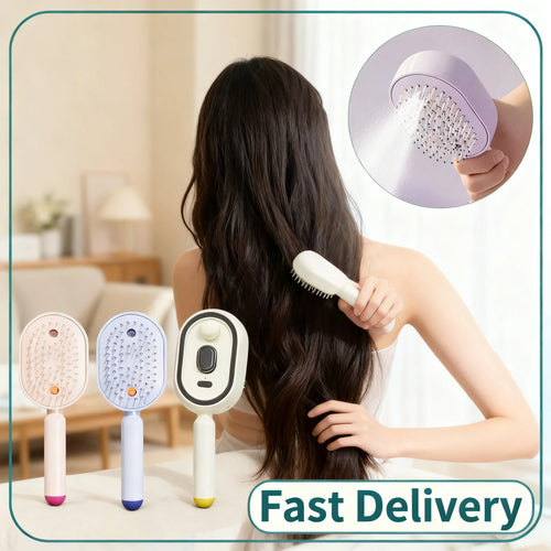 3-in-1 Scalp Massager – Spray, Essential Oil & Steam